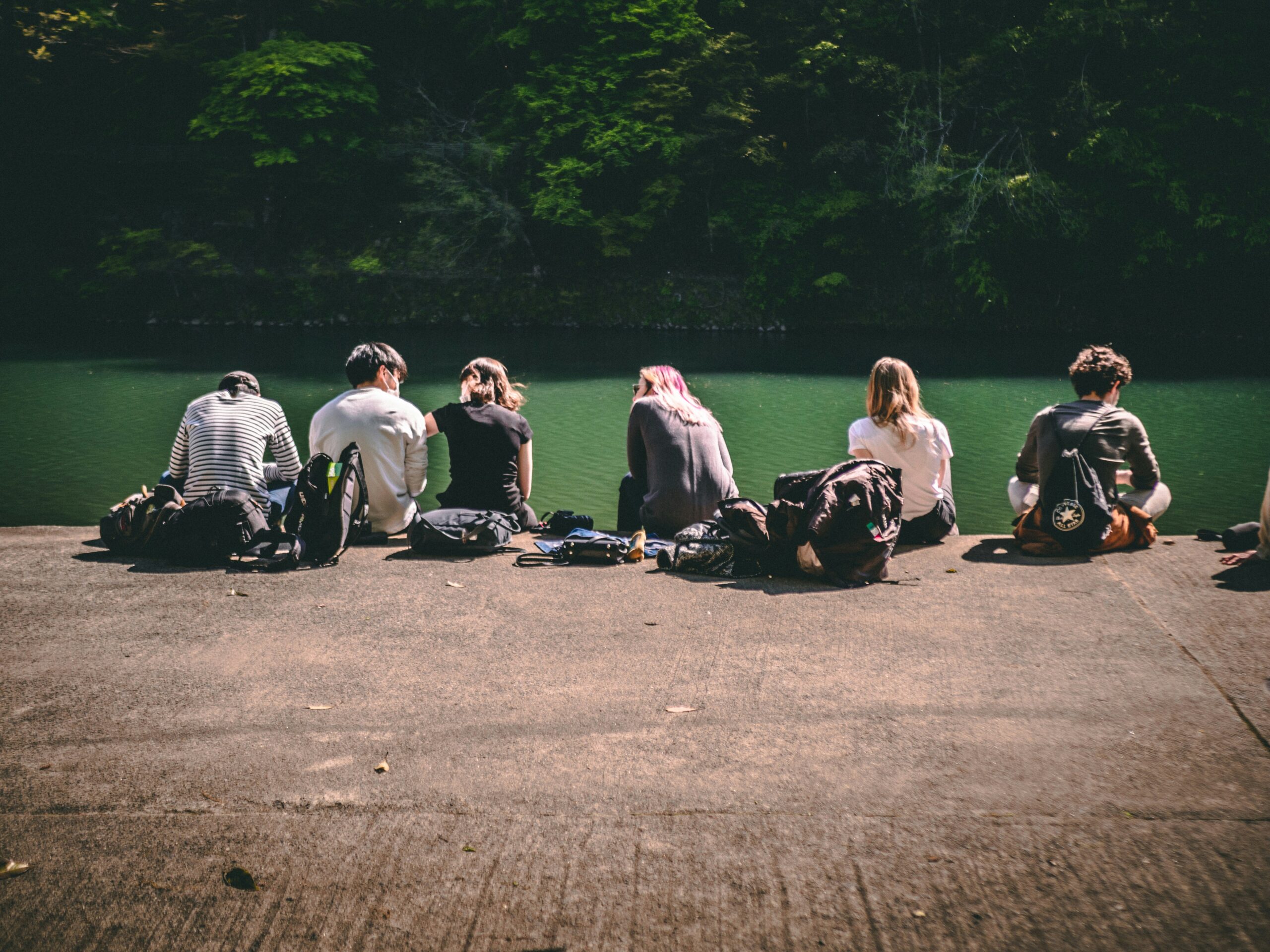 people seated